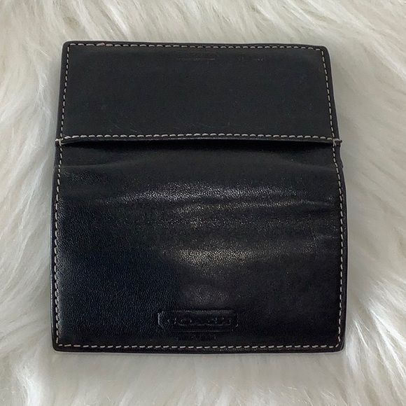 RARE 🦋 Coach Leather Small Card Wallet - Picture 7 of 12